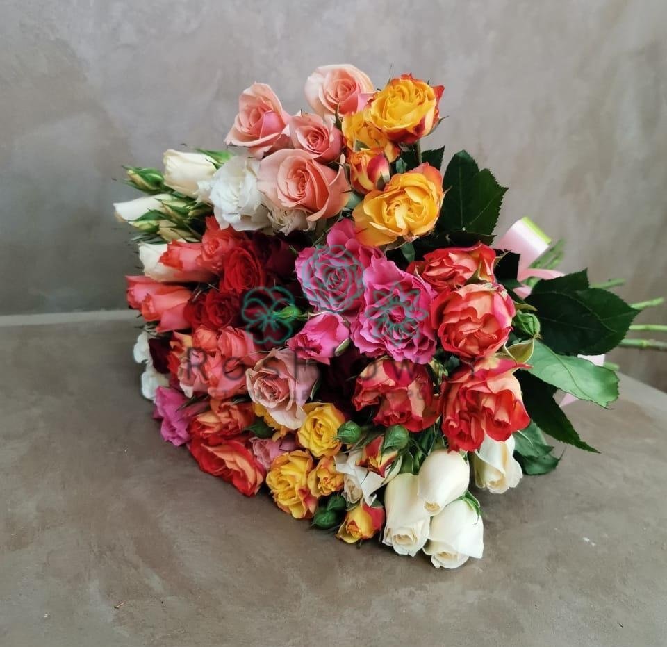 Букет цветов из: Розы в Задонье