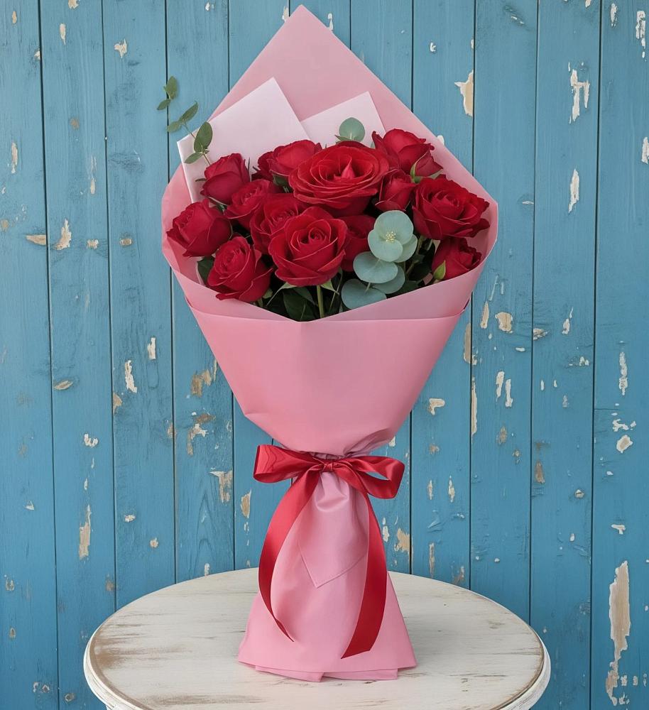 Букет цветов из: Розы в Задонье