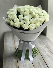 Букет 35 Белых роз в Задонье
