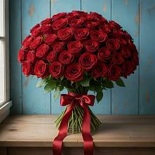 Букет Красные розы Блэк Меджик в Задонье