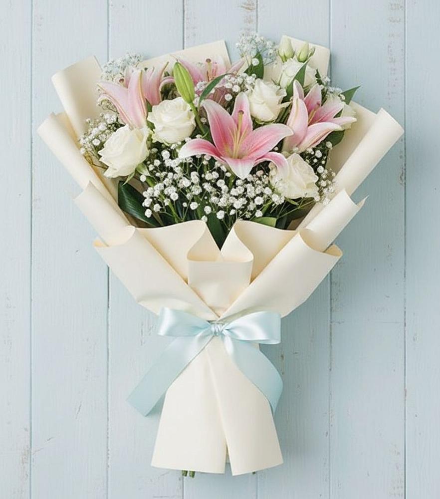 Букет цветов из: Лилии в Задонье