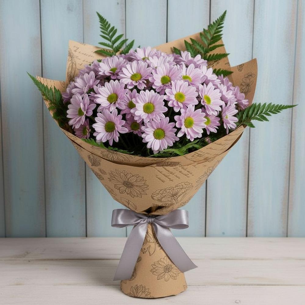 Букет цветов из: Хризантемы в Задонье