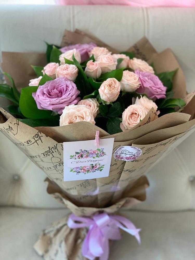 Букет цветов из: Розы в Задонье