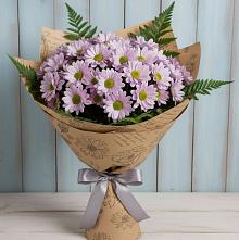 Букет цветов из:  Хризантемы в Задонье