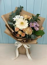 Букет цветов из:  Герберы и Хризантемы в Задонье