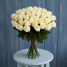 Букет 51 Белая роза Эдлесс Лав #REPLACE_PRED# Задонье