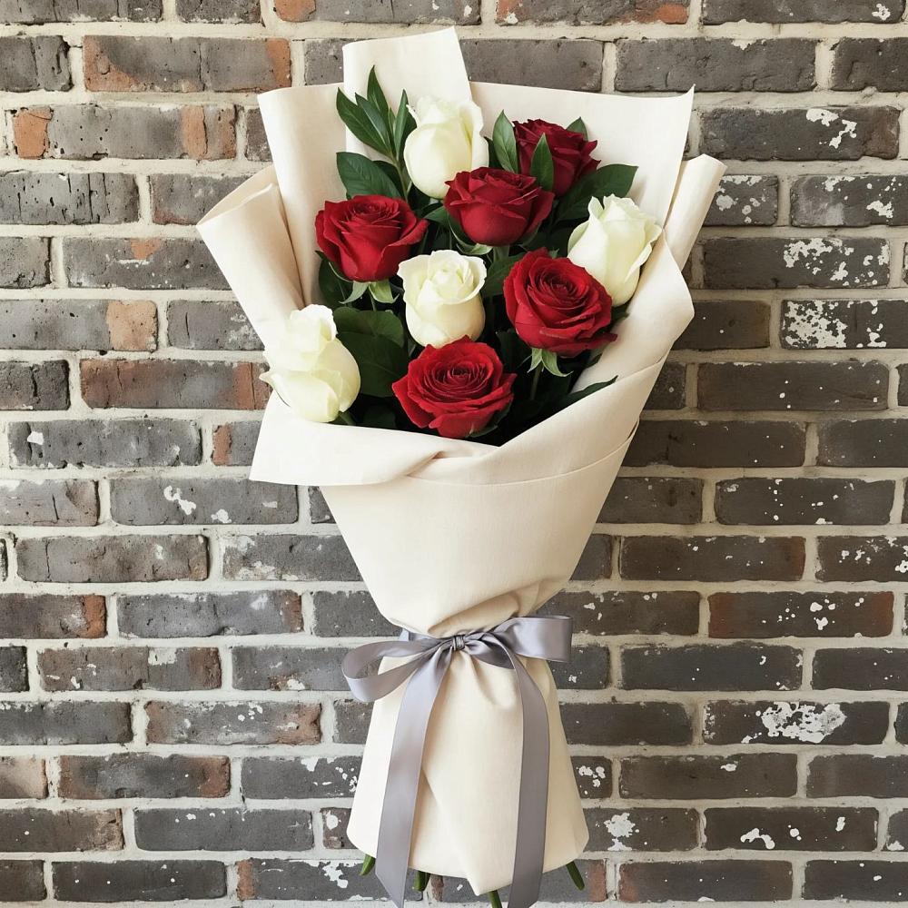 Букет цветов из: Розы в Задонье