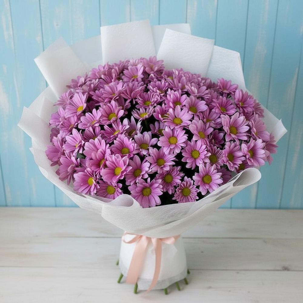 Букет цветов из: Хризантемы в Задонье