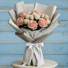 Букет цветов из:  Розы #REPLACE_PRED# Задонье