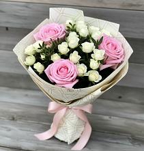 Букет цветов из:  Розы в Задонье
