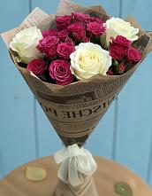 Букет цветов из:  Розы в Задонье
