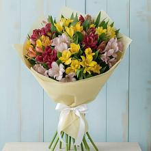Букет цветов из:  Альстромерии в Задонье