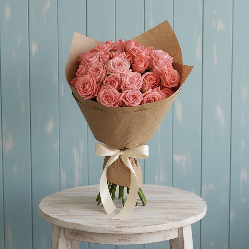 Букет цветов из: Розы в Задонье