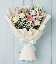 Букет цветов из:  Лилии в Задонье