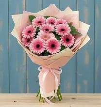 Букет цветов из:  Герберы в Задонье